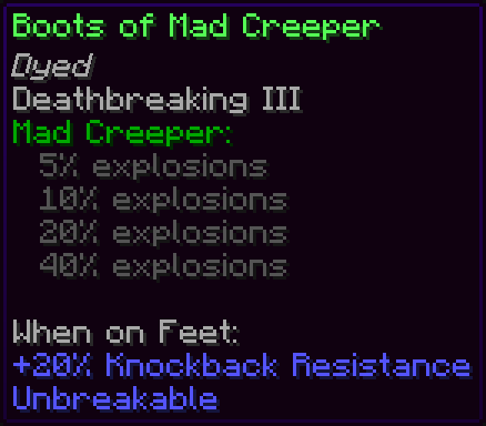 Boots of Mad Creeper